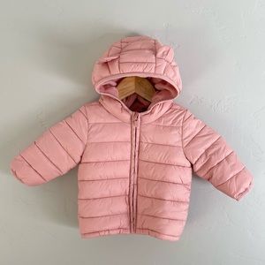 Baby girl puffer coat